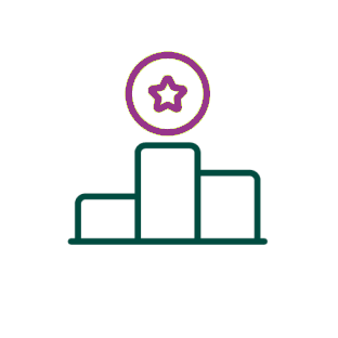 Pictogramme d'un podium